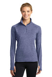 Sport-Tek Ladies Sport-Wick Stretch 1/2-Zip Pullover. LST850