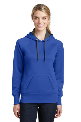 Sport-Tek Ladies Tech Fleece Hooded Sweatshirt.  LST250