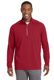 Sport-Tek Sport-Wick Textured 1/4-Zip Pullover.  ST860