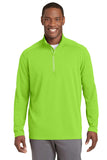 Sport-Tek Sport-Wick Textured 1/4-Zip Pullover.  ST860