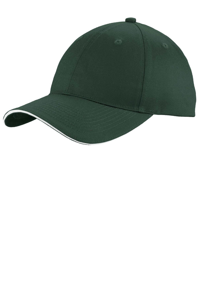 Port & Company Unstructured Sandwich Bill Cap. C919