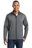 Sport-Tek Sport-Wick Stretch Contrast Full-Zip Jacket.  ST853