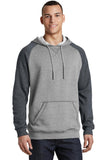 District Young Mens Lightweight Fleece Raglan Hoodie.  DT196