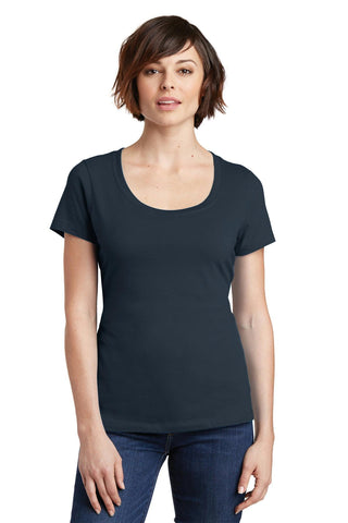 District Made Ladies Perfect Weight Scoop Tee. DM106L