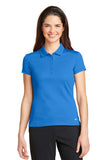 Nike Golf Ladies Dri-FIT Solid Icon Pique Modern Fit Polo.  746100