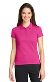 Nike Golf Ladies Dri-FIT Solid Icon Pique Modern Fit Polo.  746100