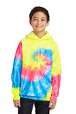 Port & Company Youth Tie-Dye Pullover Hooded Sweatshirt. PC146Y