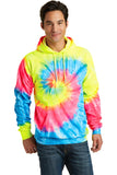 Port & Company Tie-Dye Pullover Hooded Sweatshirt. PC146