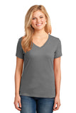 Port & Company Ladies Core Cotton V-Neck Tee. LPC54V