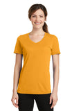 Port & Company Ladies Performance Blend V-Neck Tee. LPC381V