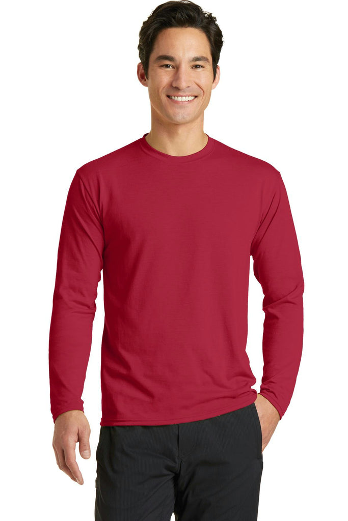 Port & Company Long Sleeve Performance Blend Tee. PC381LS