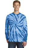 Port & Company Tie-Dye Long Sleeve Tee.  PC147LS