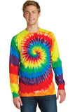 Port & Company Tie-Dye Long Sleeve Tee.  PC147LS