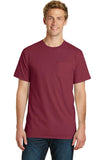 Port & Company Pigment-Dyed Pocket Tee.  PC099P