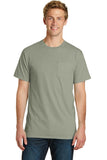 Port & Company Pigment-Dyed Pocket Tee.  PC099P