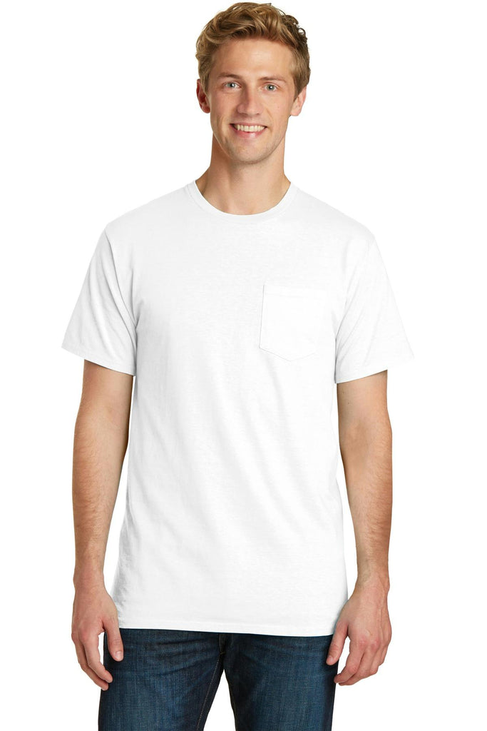 Port & Company Pigment-Dyed Pocket Tee.  PC099P