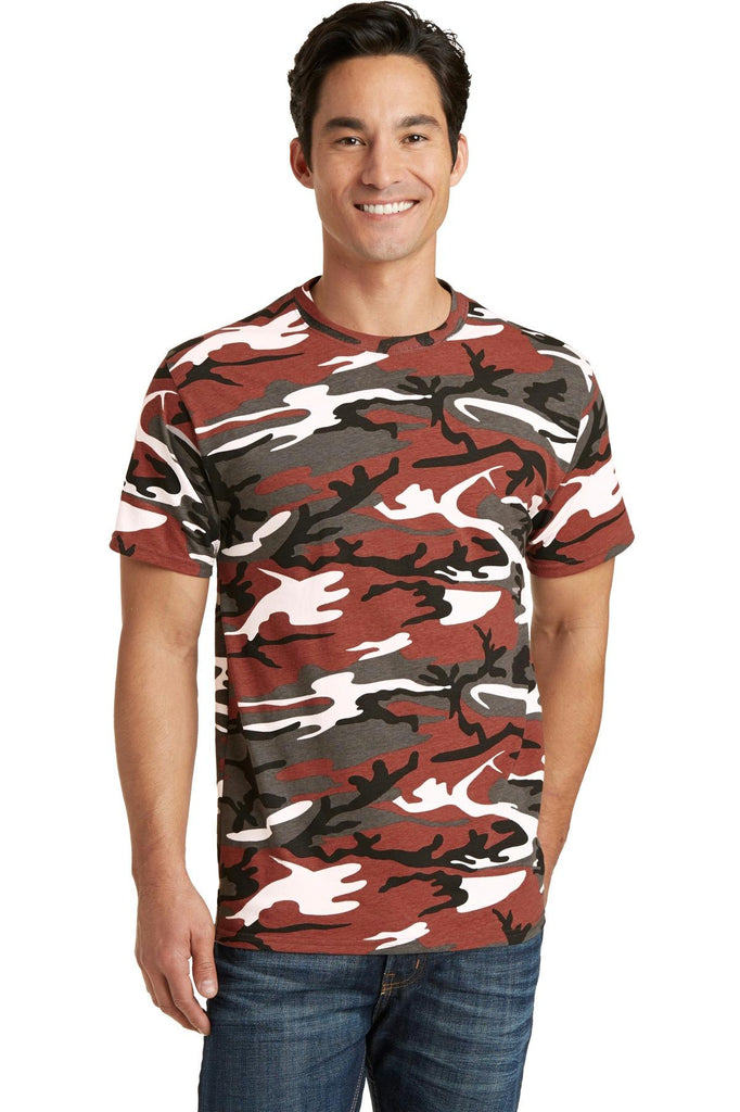 Port & Company Core Cotton Camo Tee.  PC54C