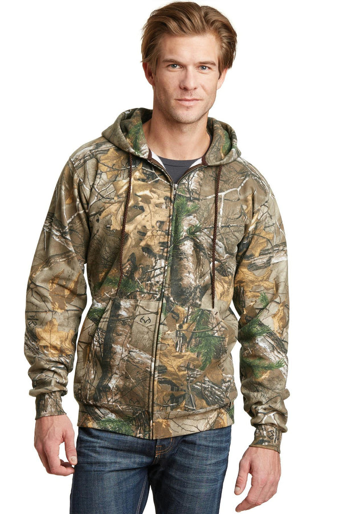 Russell Outdoors Realtree Full-Zip Hooded Sweatshirt. RO78ZH