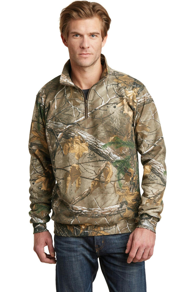 Russell Outdoors Realtree 1/4-Zip Sweatshirt. RO78Q