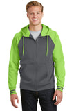 Sport-Tek Sport-Wick Varsity Fleece Full-Zip Hooded Jacket. ST236