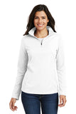 Port Authority Ladies Pinpoint Mesh 1/2-Zip . L806