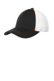 Sport-Tek Piped Mesh Back Cap. STC29