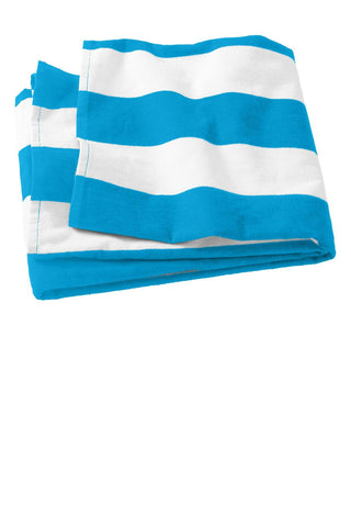 Port & Company Cabana Stripe Beach Towel. PT43