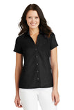 Port Authority Ladies Textured Camp Shirt. L662