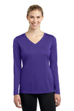 Sport-Tek Ladies Long Sleeve PosiCharge Competitor V-Neck Tee. LST353LS