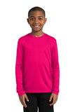 Sport-Tek Youth Long Sleeve PosiCharge Competitor Tee. YST350LS