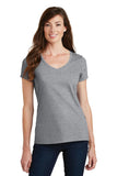 Port & Company Ladies Fan Favorite V-Neck Tee. LPC450V