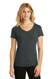 District Made Ladies Perfect Tri V-Neck Tee. DM1350L