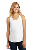 District Made Ladies Perfect Tri Racerback Tank. DM138L