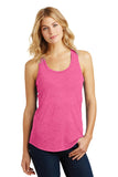 District Made Ladies Perfect Tri Racerback Tank. DM138L