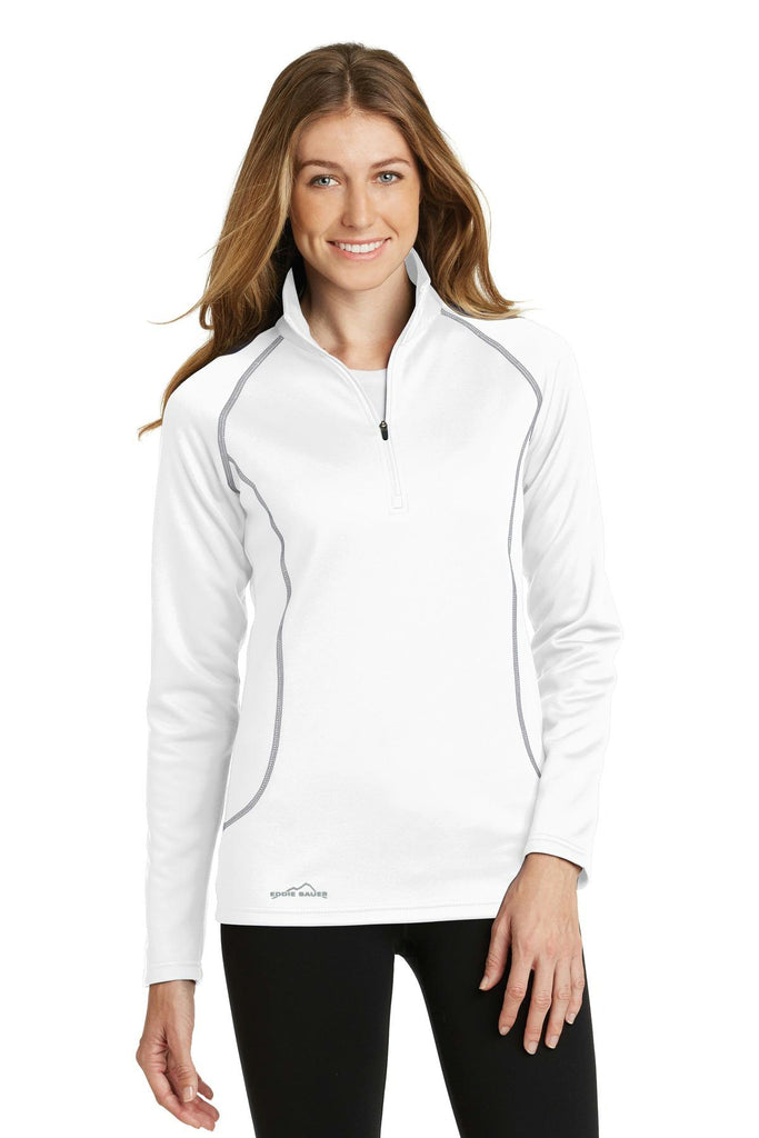 Eddie Bauer Ladies 1/2-Zip Base Layer Fleece. EB237