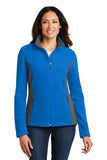 Port Authority Ladies Colorblock Value Fleece Jacket. L216