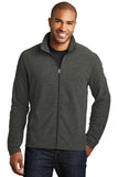 Port Authority Heather Microfleece Full-Zip Jacket. F235