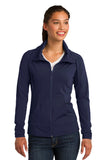 Sport-Tek Ladies Sport-Wick Stretch Full-Zip Jacket. LST852