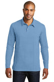 Port Authority Long Sleeve Meridian Cotton Blend Polo. K577LS