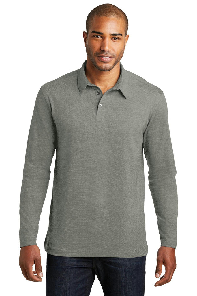 Port Authority Long Sleeve Meridian Cotton Blend Polo. K577LS