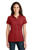 Port Authority Ladies Meridian Cotton Blend Polo. L577