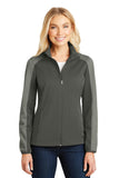 Port Authority Ladies Active Colorblock Soft Shell Jacket. L718