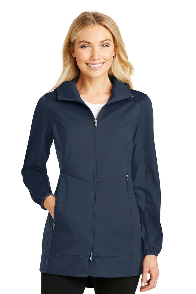 Port Authority Ladies Active Hooded Soft Shell Jacket. L719