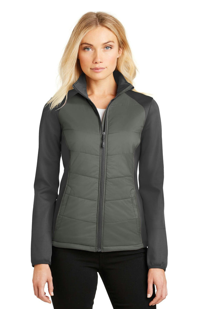 Port Authority Ladies Hybrid Soft Shell Jacket. L787