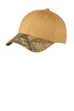 Port Authority Twill Cap with Camouflage Brim. C931