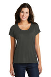 District Made Ladies Drapey Dolman Tee. DM412