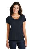 District Made Ladies Drapey Dolman Tee. DM412