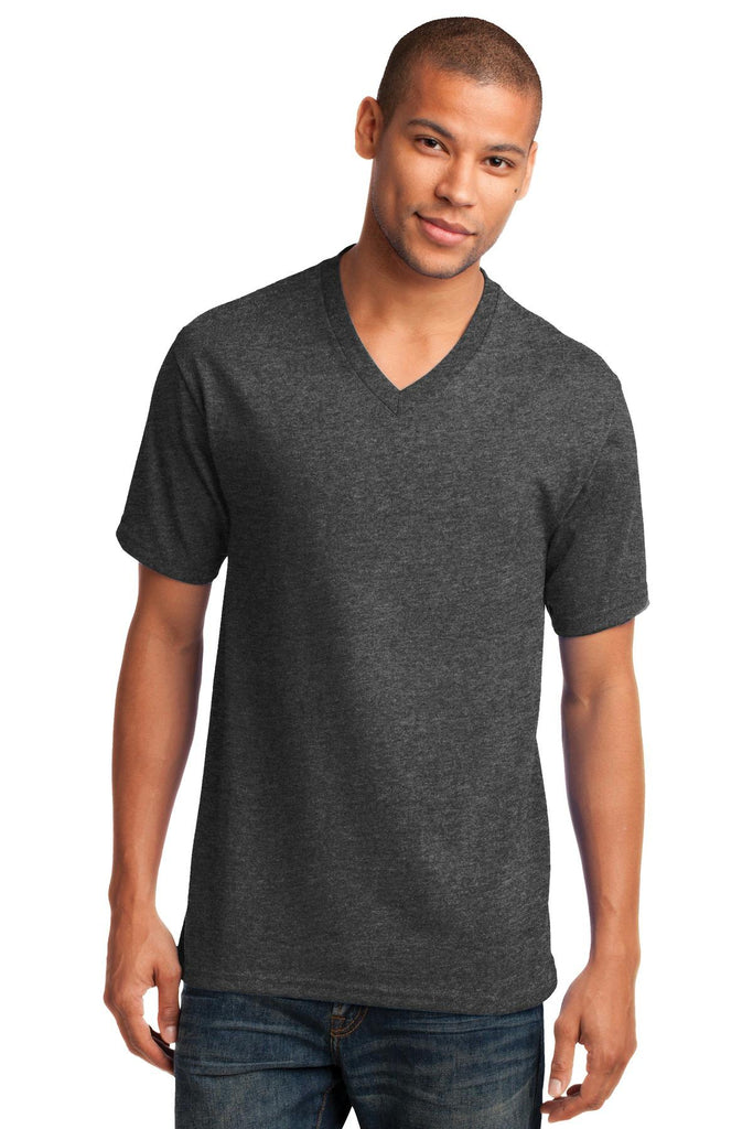 Port & Company Core Cotton V-Neck Tee. PC54V