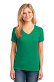 Port & Company Ladies Core Cotton V-Neck Tee. LPC54V