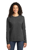 Port & Company Ladies Long Sleeve Core Cotton Tee. LPC54LS